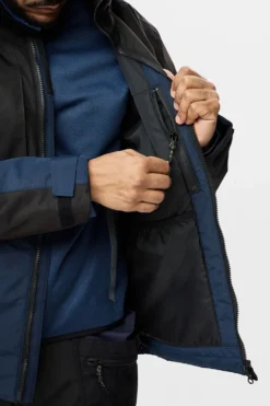 Vinterjakke 1104 mørkeblå polyester