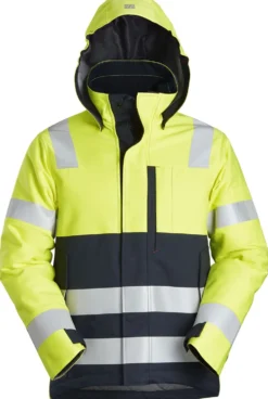 Vinterjakke pw 1163 kl3 gu/blå s snickers workwear
