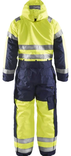 Vinterkjeledress va 676319773389c48 vinter varsel gul/marineblå