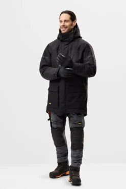 Vinterparkas 1801 svart str XS
