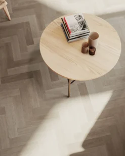 Vinylgulv 4m ancares herringbone grey rul25lm