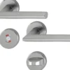 Vrider wc stocholm stainless dørvrider wc stål