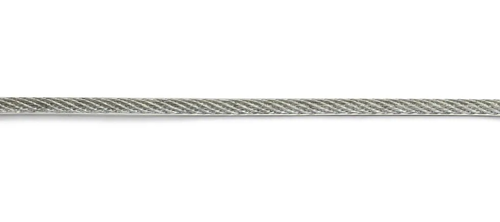 Wire 3-4 mm elforsinket plastbelagt 10 m