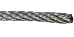 Wire 6mm 10m elforzinket