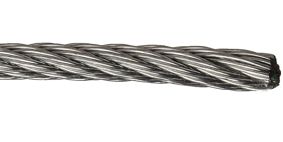 Wire 6mm 10m elforzinket